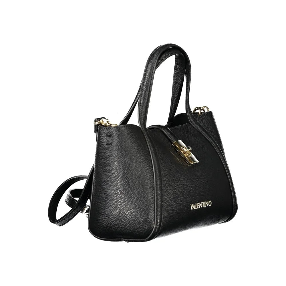 Mario Valentino Black Polyethylene Women Handbag - Shoulder Bags