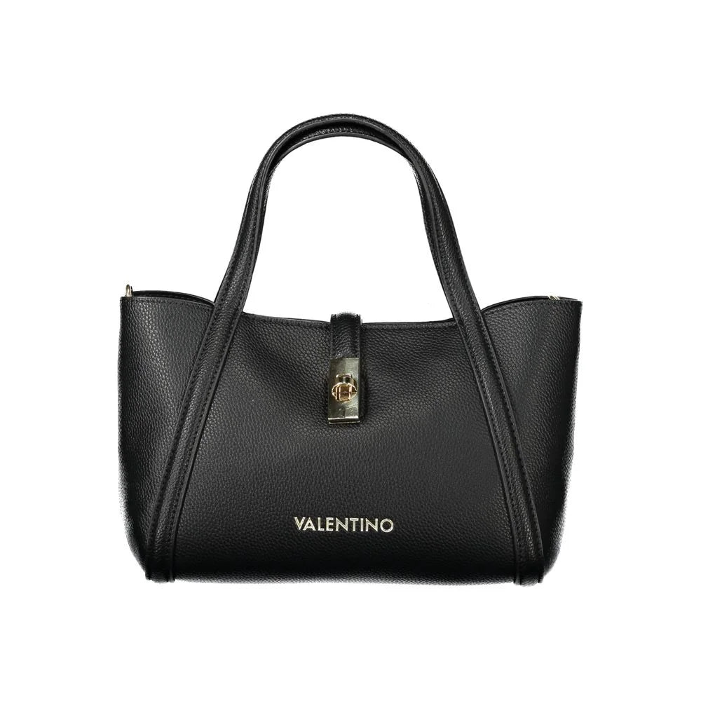 Mario Valentino Black Polyethylene Women Handbag - Shoulder Bags