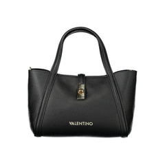 Mario Valentino Black Polyethylene Women Handbag - Shoulder Bags