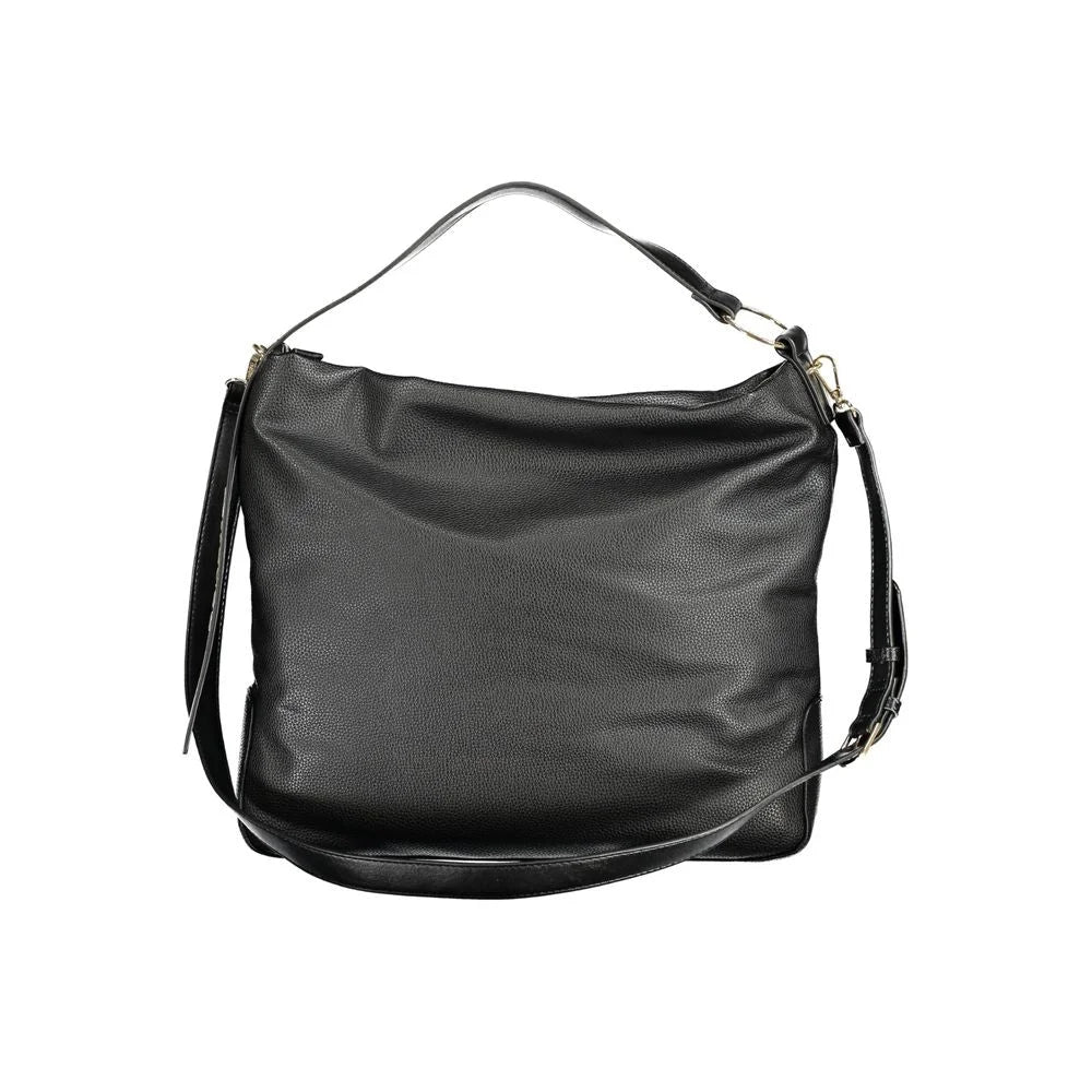 Mario Valentino Black Polyethylene Women Handbag - Shoulder Bags