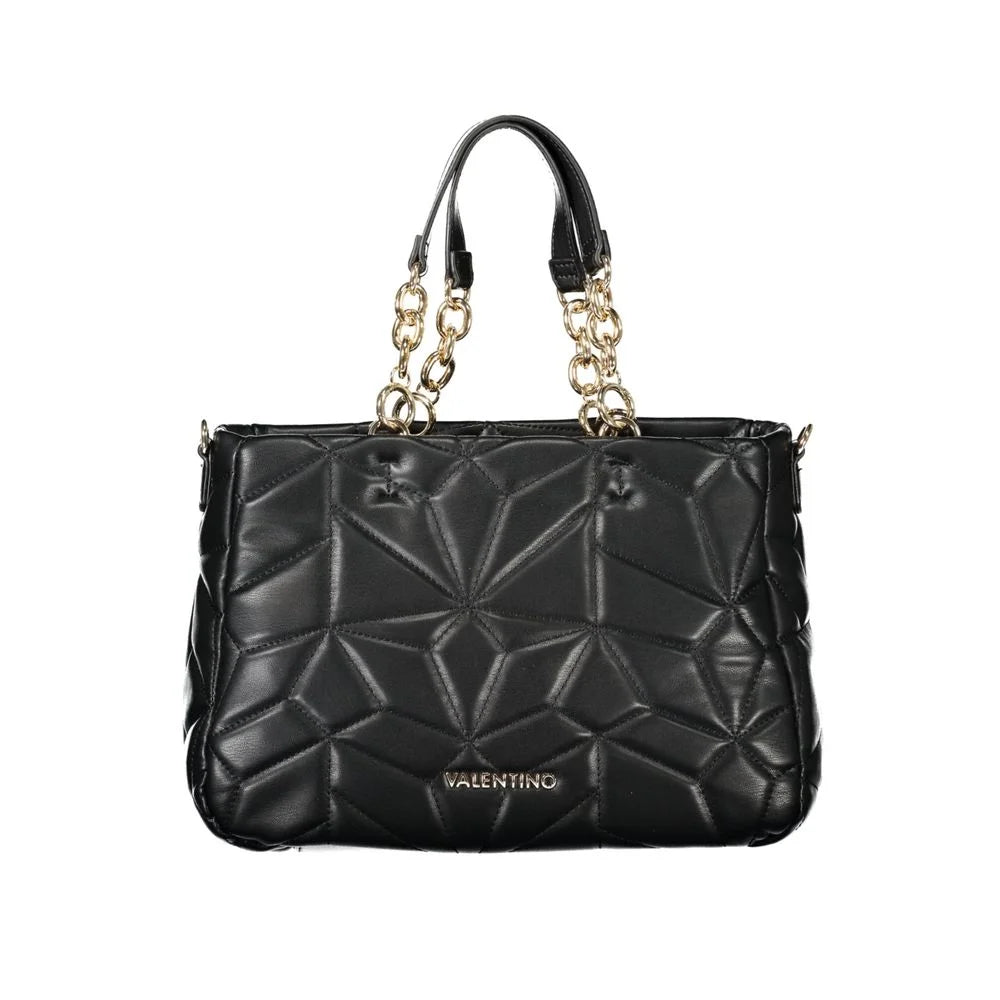 Mario Valentino Black Polyethylene Women Handbag - Shoulder Bags