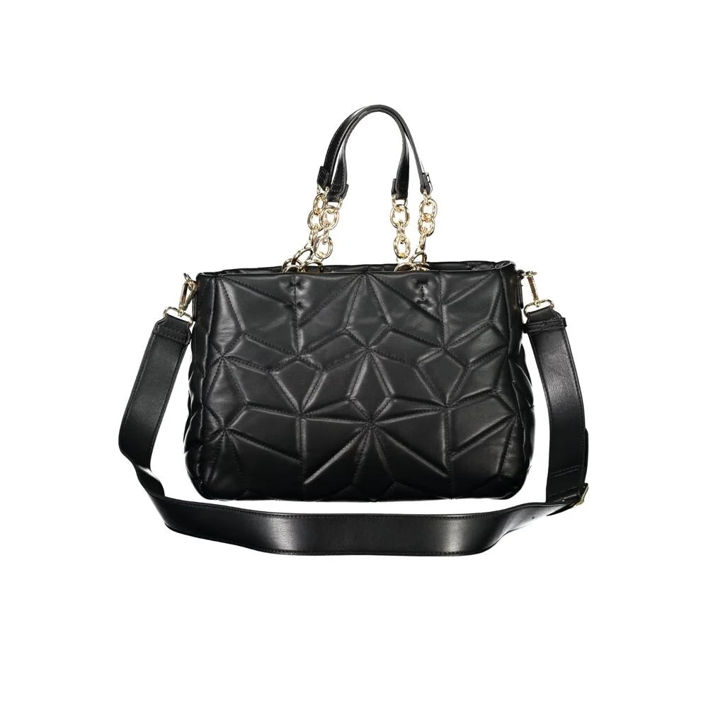 Mario Valentino Black Polyethylene Women Handbag - Shoulder Bags