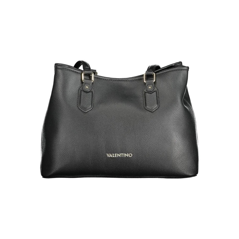 Mario Valentino Black Polyethylene Women Handbag - Shoulder Bags