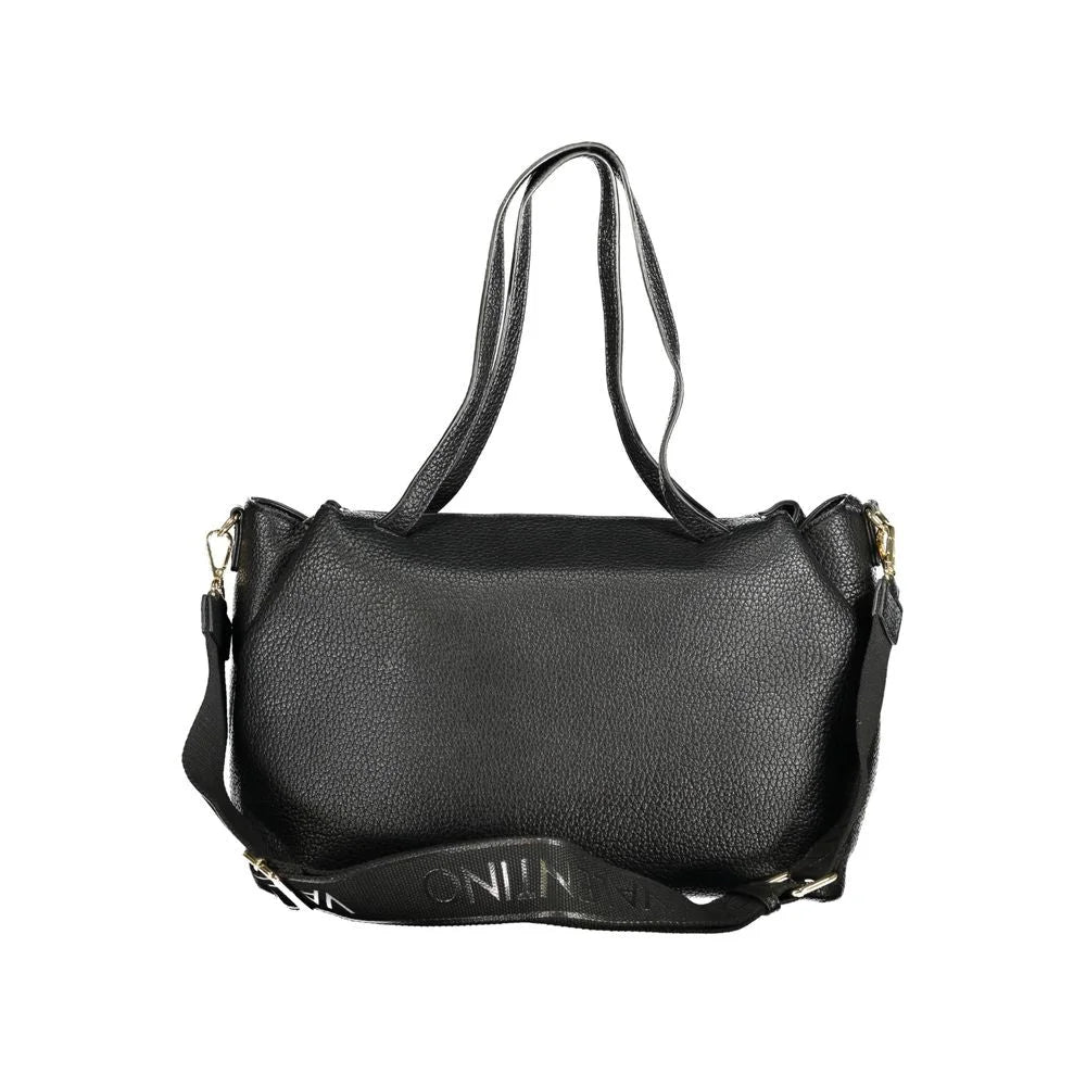 Mario Valentino Black Polyethylene Women Handbag - Shoulder Bags