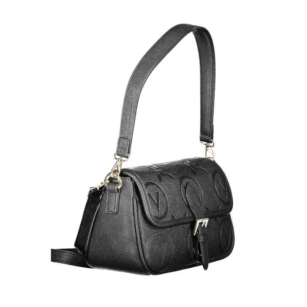 Mario Valentino Black Polyethylene Women Handbag - Shoulder Bags