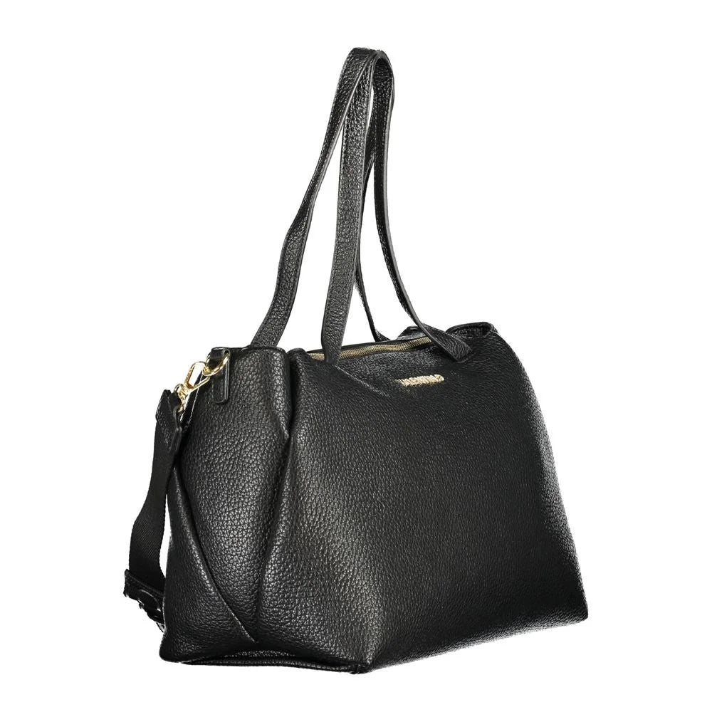 Mario Valentino Black Polyethylene Women Handbag - Shoulder Bags