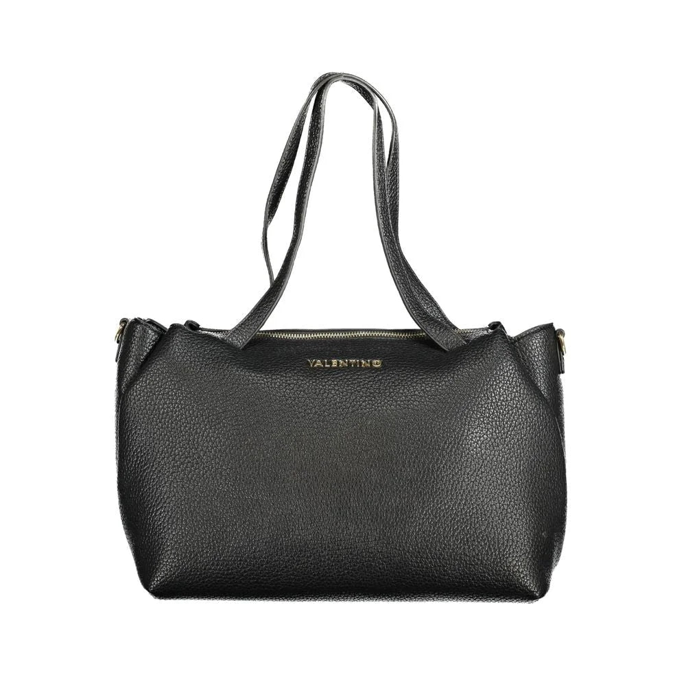 Mario Valentino Black Polyethylene Women Handbag - Shoulder Bags
