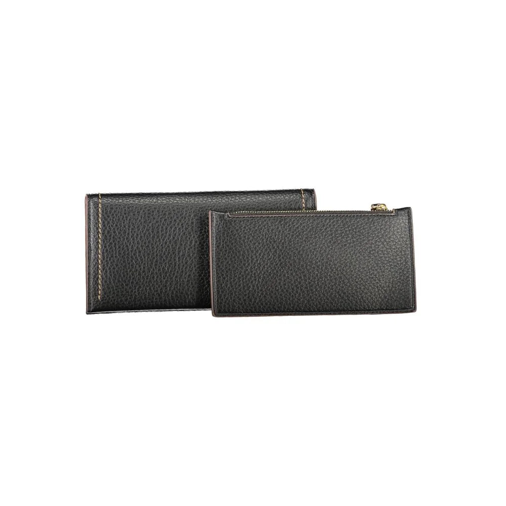 Mario Valentino Black Polyethylene Women Wallet