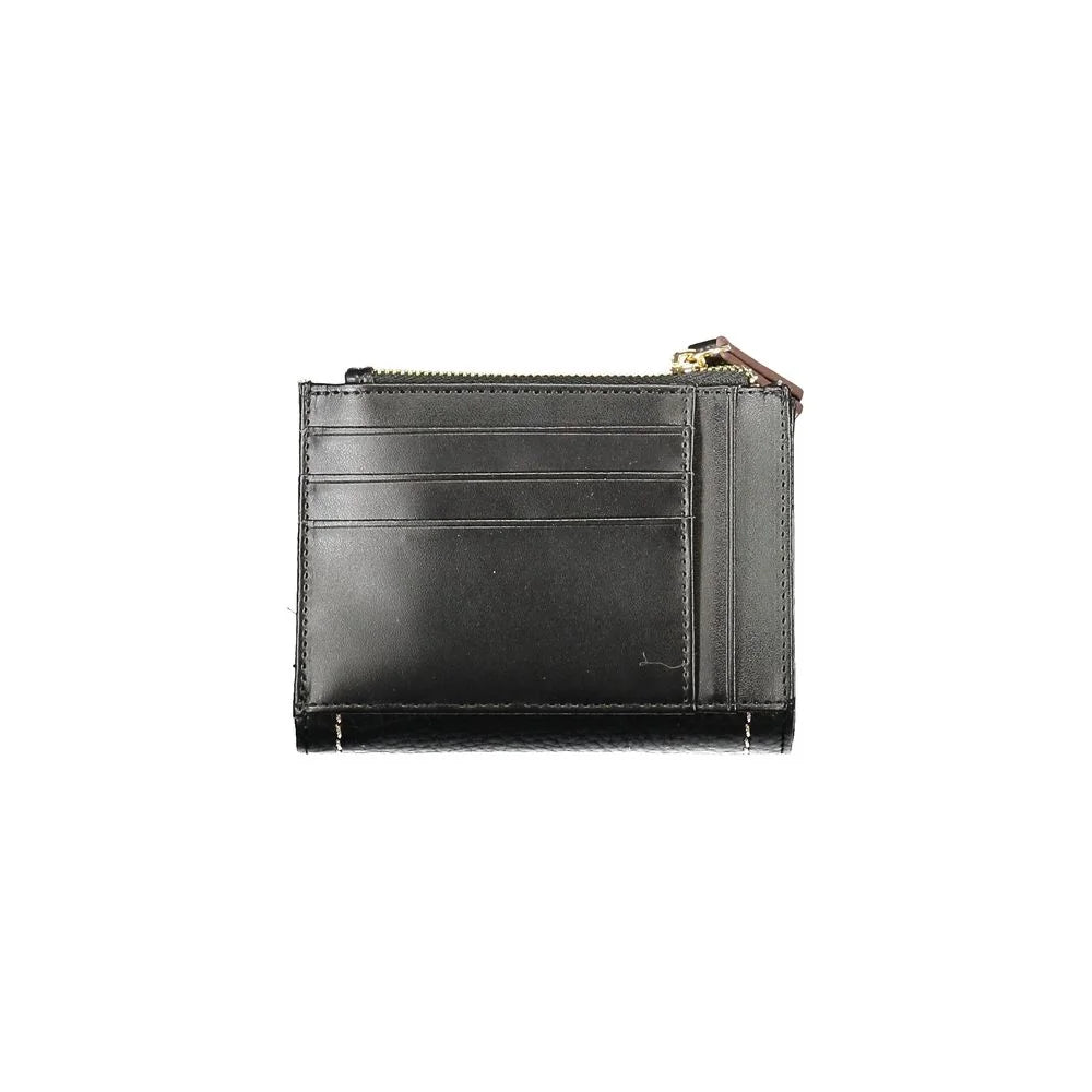 Mario Valentino Black Polyethylene Women Wallet - Wallets