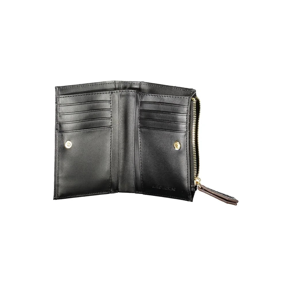Mario Valentino Black Polyethylene Women Wallet - Wallets