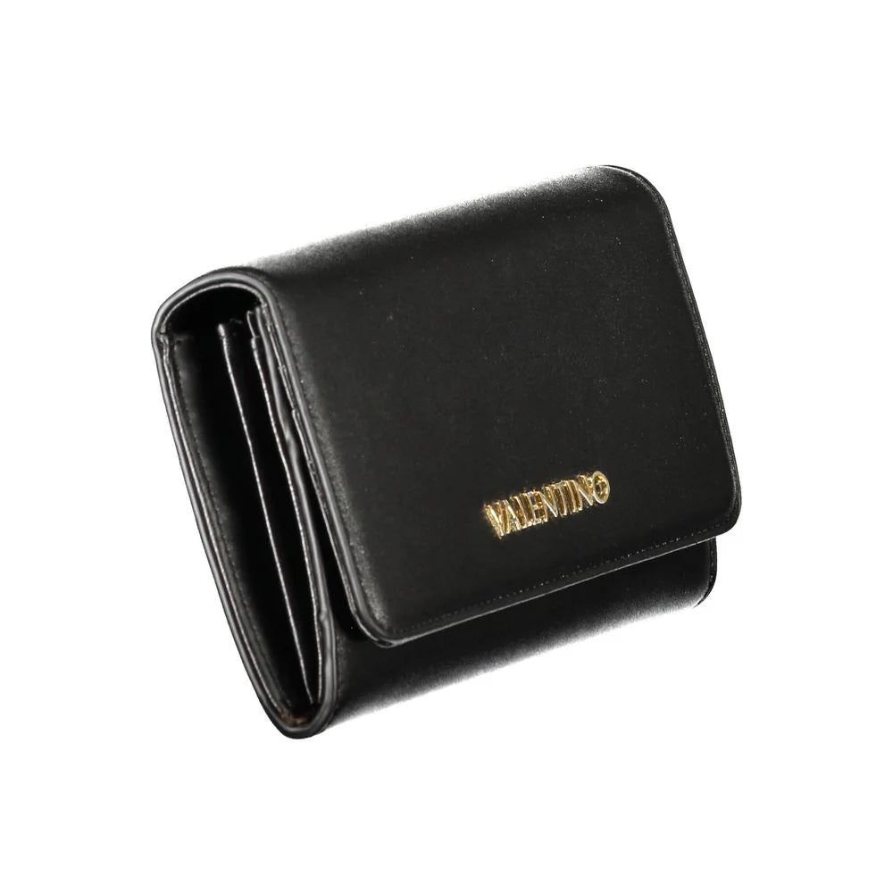 Mario Valentino Black Polyethylene Women Wallet - Wallets