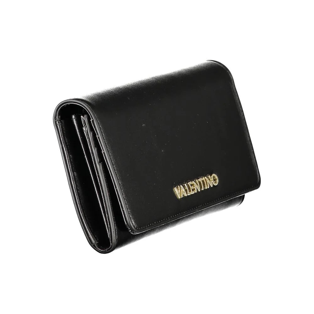 Mario Valentino Black Polyethylene Women Wallet - Wallets