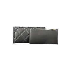 Mario Valentino Black Polyethylene Women Wallet - Wallets