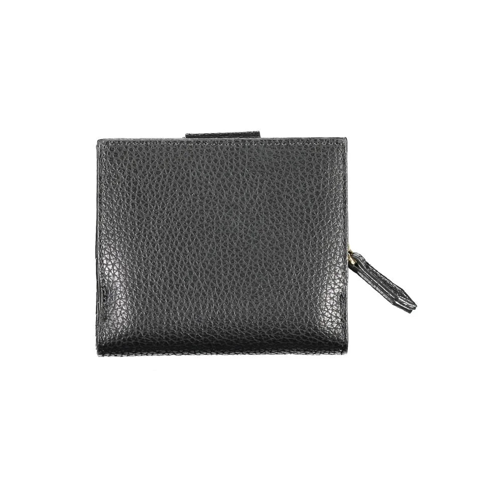 Mario Valentino Black Polyethylene Women Wallet - Wallets