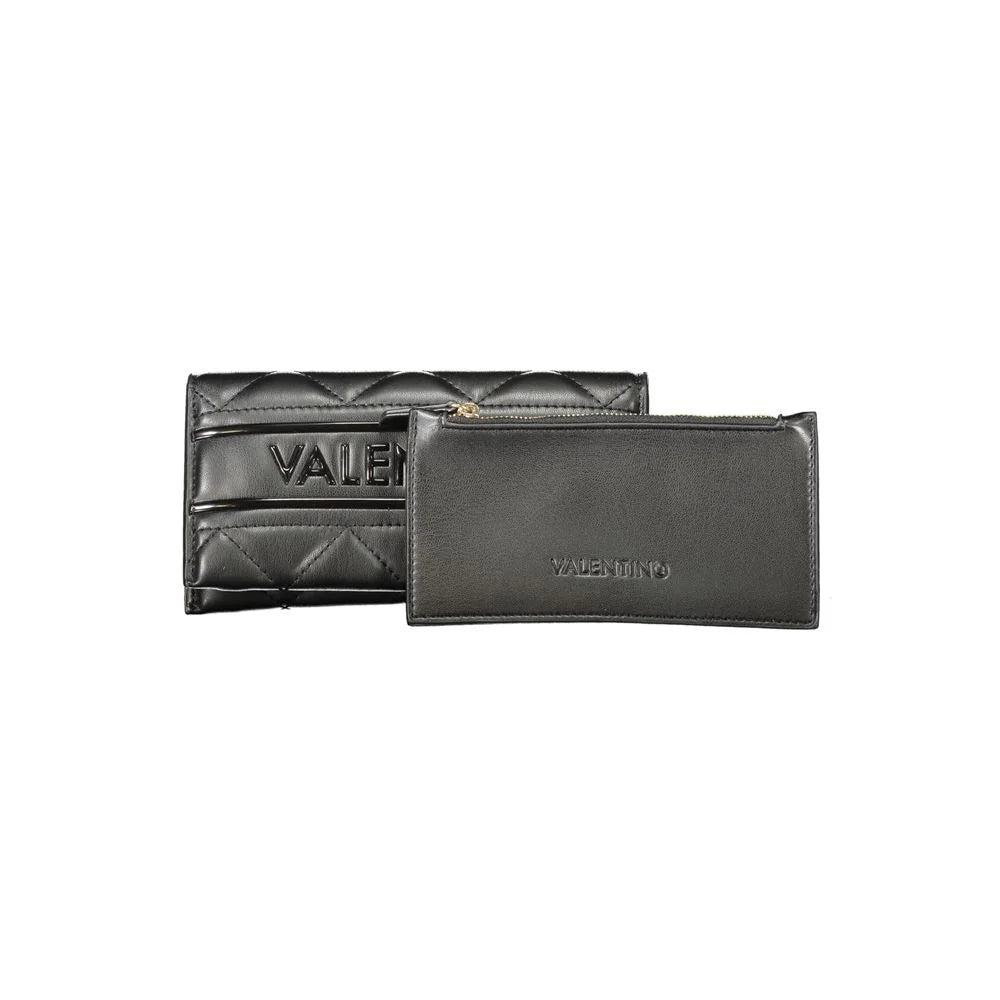 Mario Valentino Black Polyethylene Women Wallet - Wallets