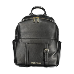 Mario Valentino Black Polyurethane Women Backpack