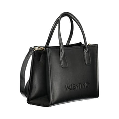 Mario Valentino Black Polyurethane Women Handbag