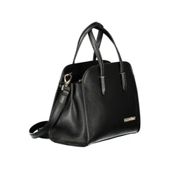 Mario Valentino Black Polyurethane Women Handbag