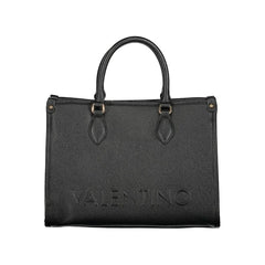Mario Valentino Black Polyurethane Women Handbag