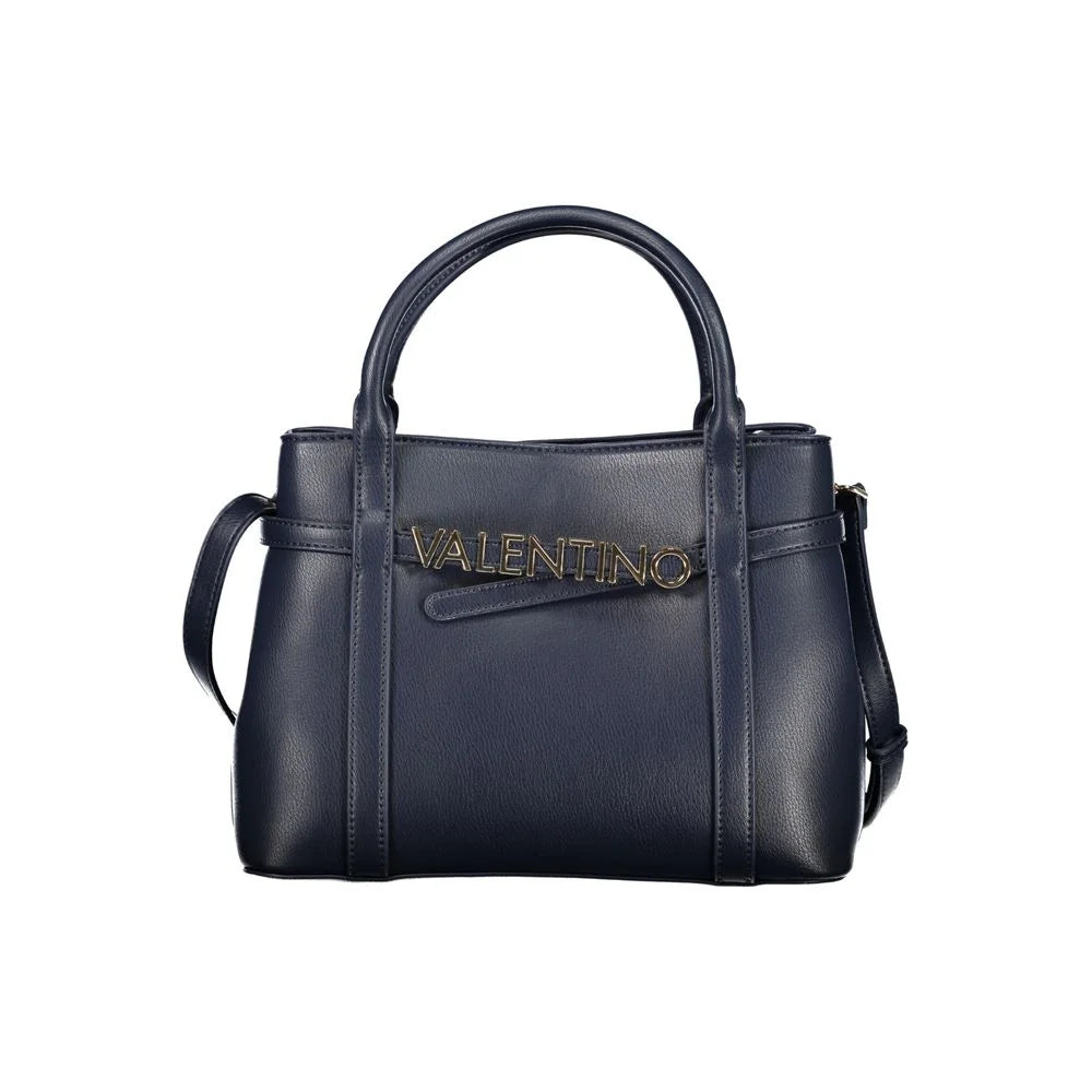 Mario Valentino Blu Polyurethane Woman Handbag
