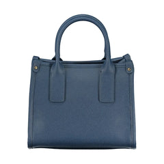 Mario Valentino Blue Polyethylene Handbag