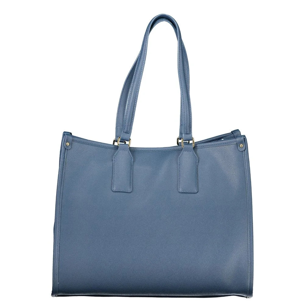 Mario Valentino Blue Polyethylene Handbag