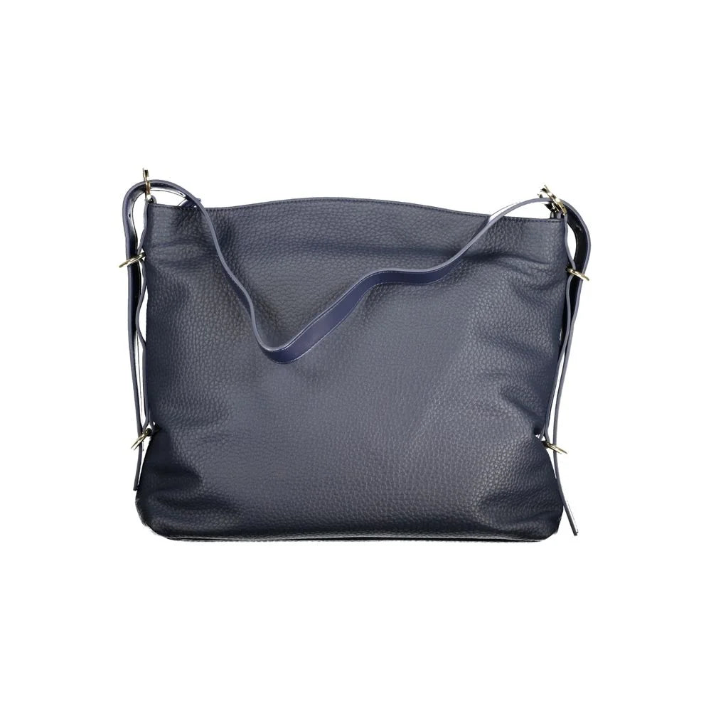Mario Valentino Blue Polyethylene Handbag - Cross Body Bags