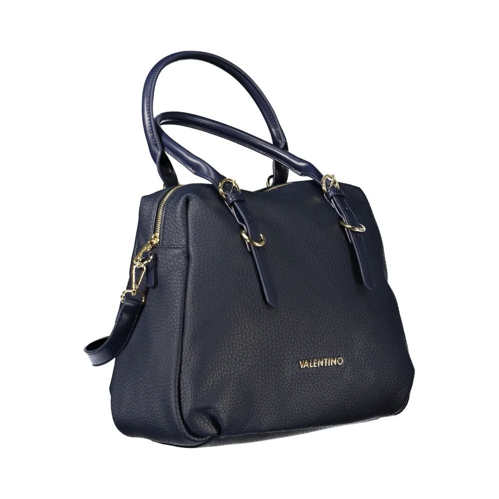 Mario Valentino Blue Polyethylene Handbag - Shoulder Bags