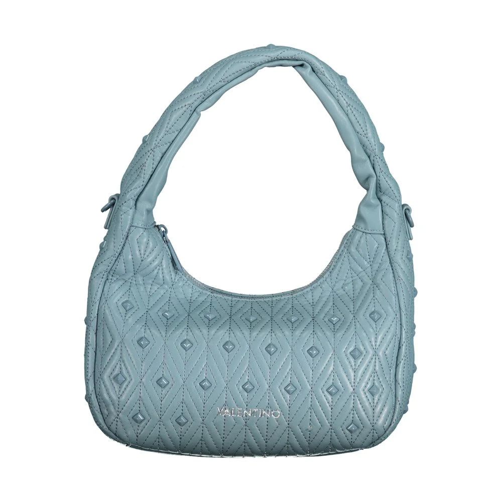 Mario Valentino Blue Polyethylene Women Handbag - Shoulder Bags