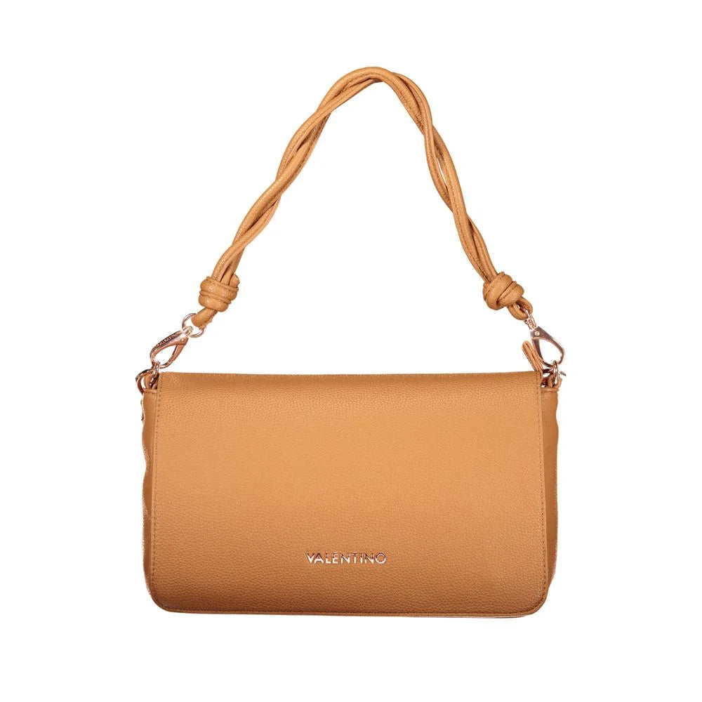 Mario Valentino Brown Polyethylene Handbag