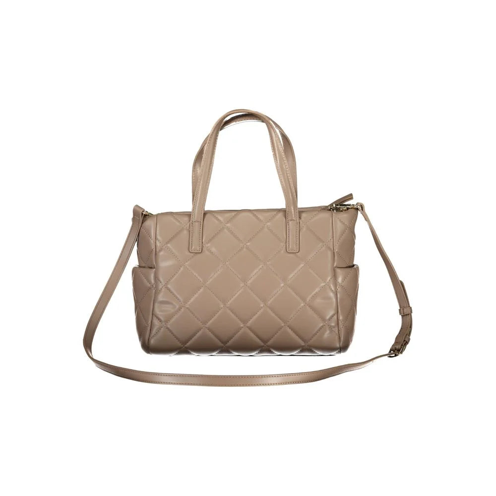 Mario Valentino Brown Polyethylene Handbag