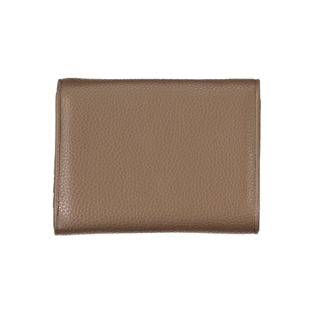 Mario Valentino Brown Polyethylene Wallet - Wallets