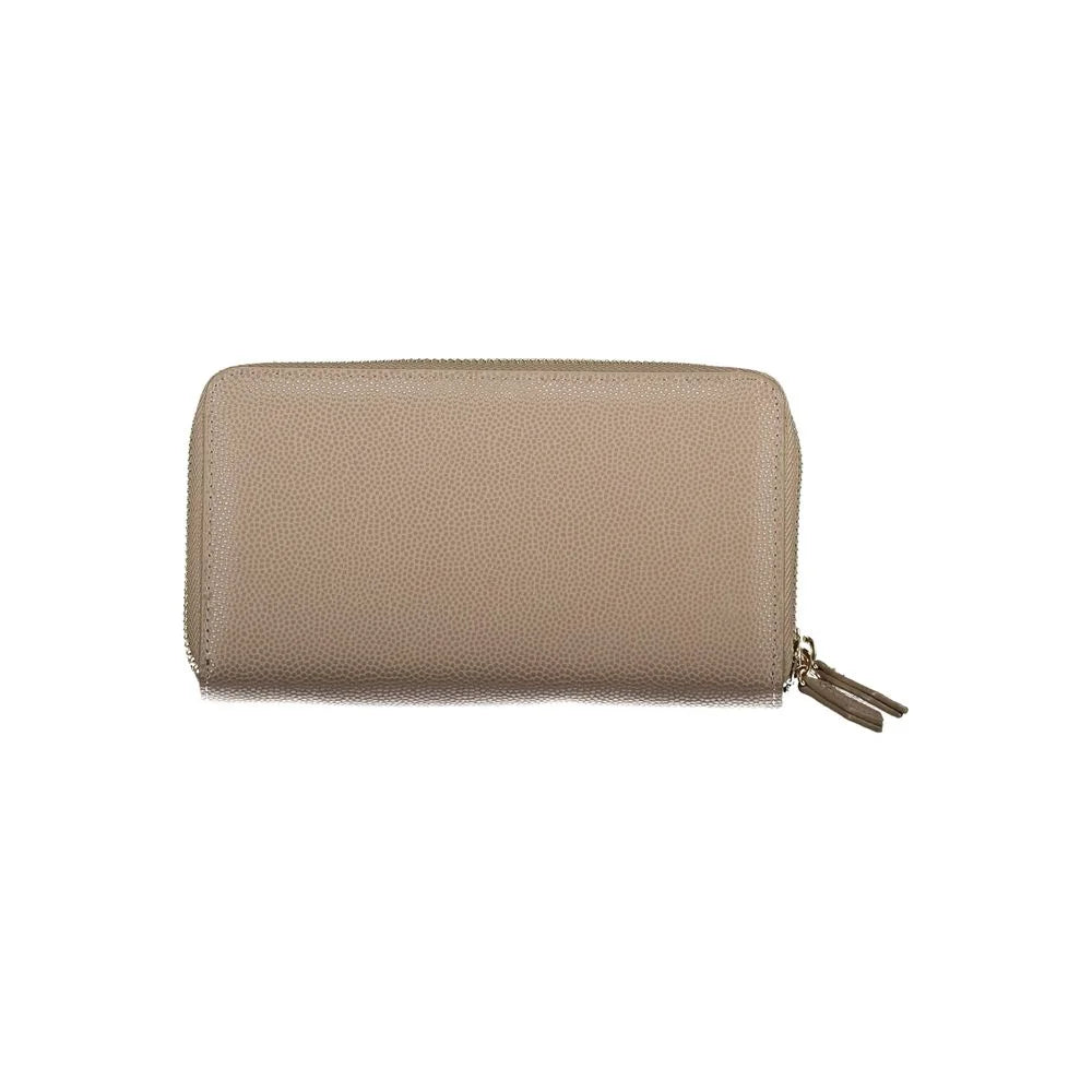 Mario Valentino Brown Polyethylene Wallet - Wallets