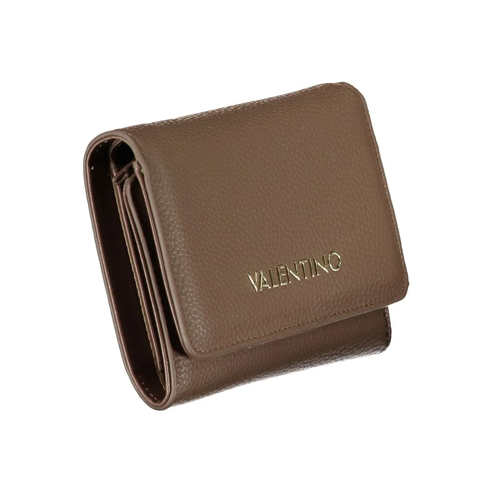 Mario Valentino Brown Polyethylene Wallet - Wallets
