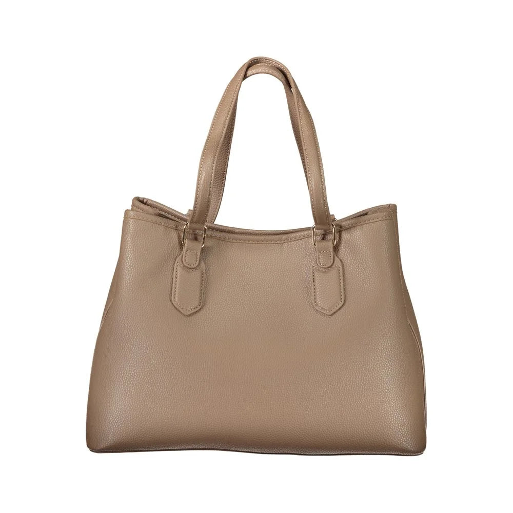 Mario Valentino Brown Polyethylene Women Handbag