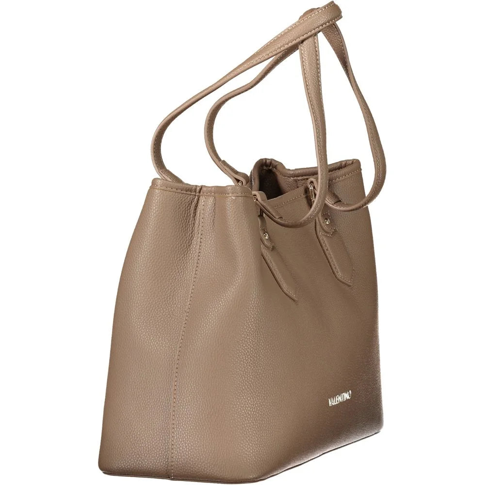 Mario Valentino Brown Polyethylene Women Handbag