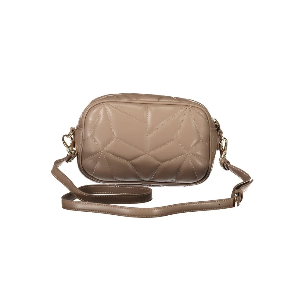Mario Valentino Brown Polyethylene Women Handbag - Shoulder Bags