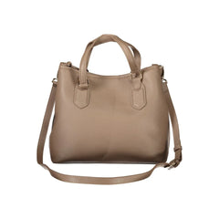 Mario Valentino Brown Polyethylene Women Handbag - Shoulder Bags