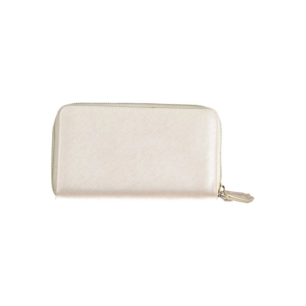 Mario Valentino Brown Polyethylene Women Wallet - Wallets