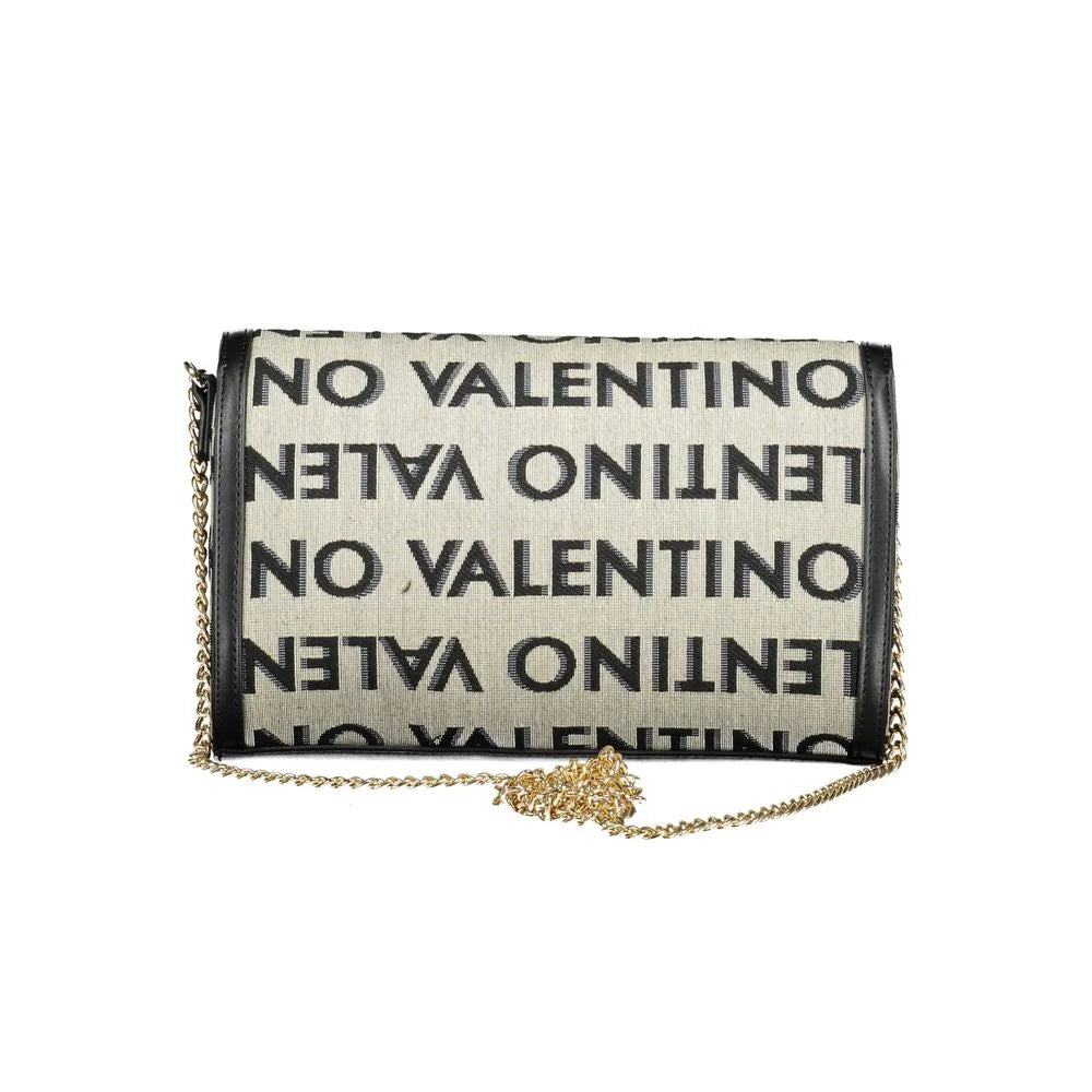 Mario Valentino Gray Polyester Handbag - Shoulder Bags