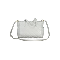 Mario Valentino Gray Polyethylene Handbag