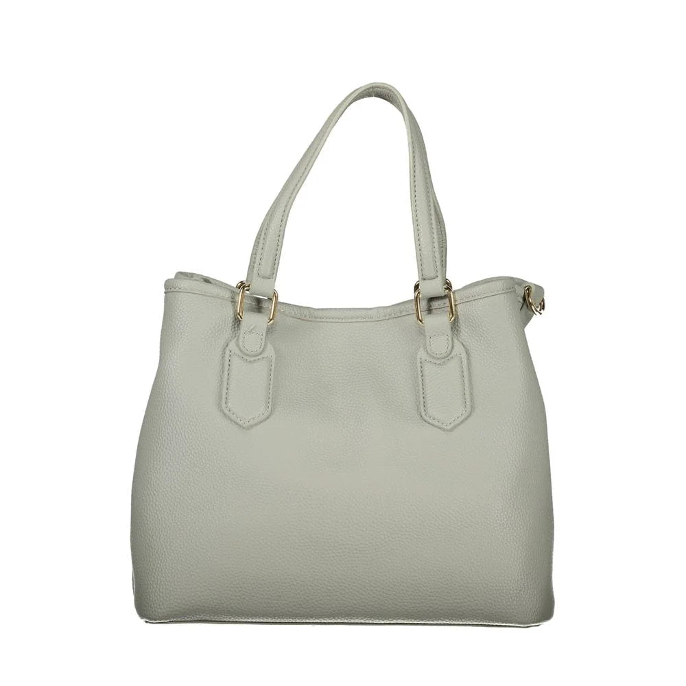 Mario Valentino Gray Polyethylene Handbag