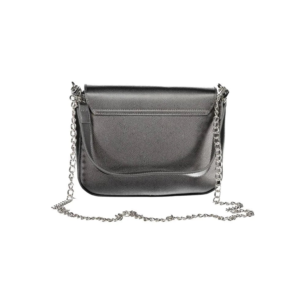 Mario Valentino Gray Polyethylene Handbag