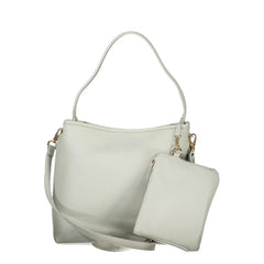 Mario Valentino Gray Polyethylene Handbag