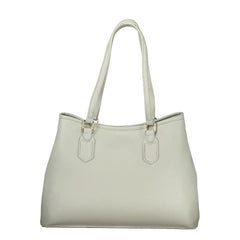 Mario Valentino Gray Polyethylene Handbag