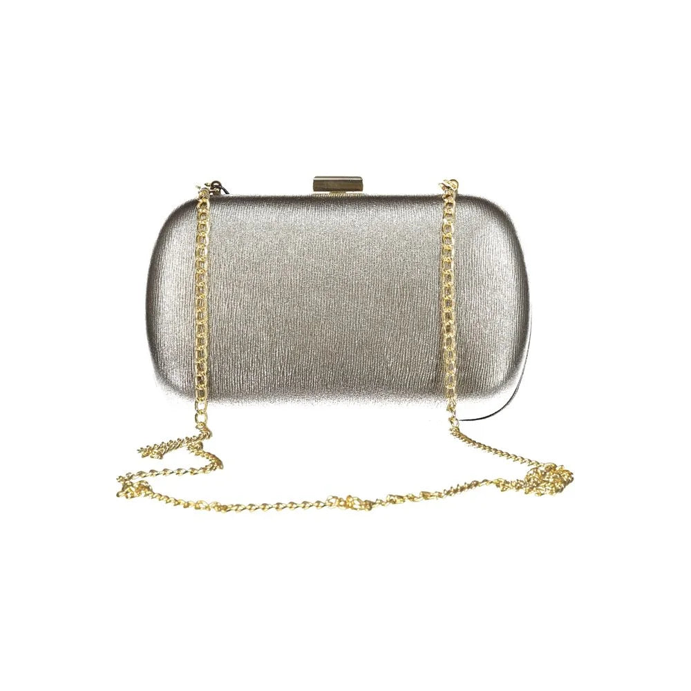 Mario Valentino Gray Polyethylene Handbag - Clutch Bags