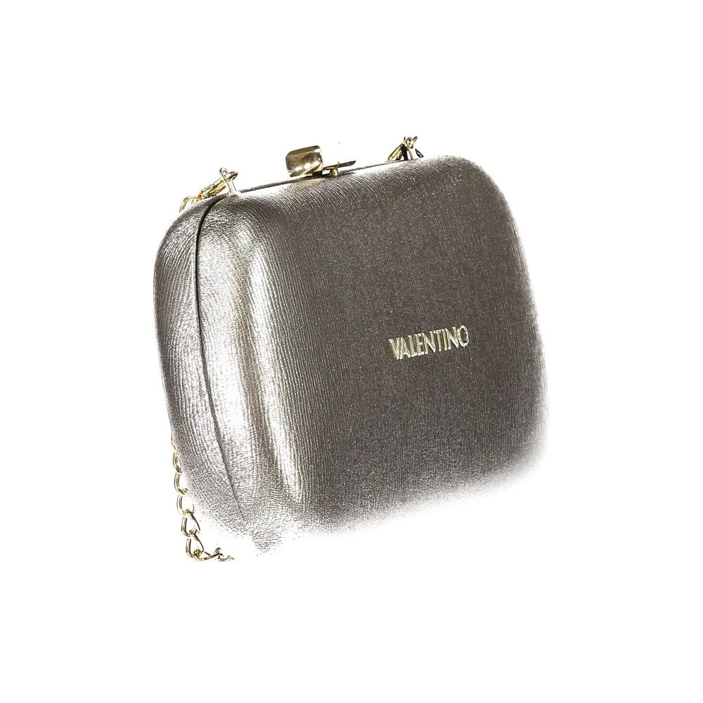 Mario Valentino Gray Polyethylene Handbag - Clutch Bags
