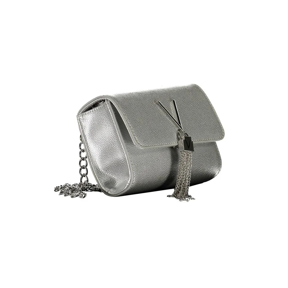 Mario Valentino Gray Polyethylene Handbag - Cross Body Bags