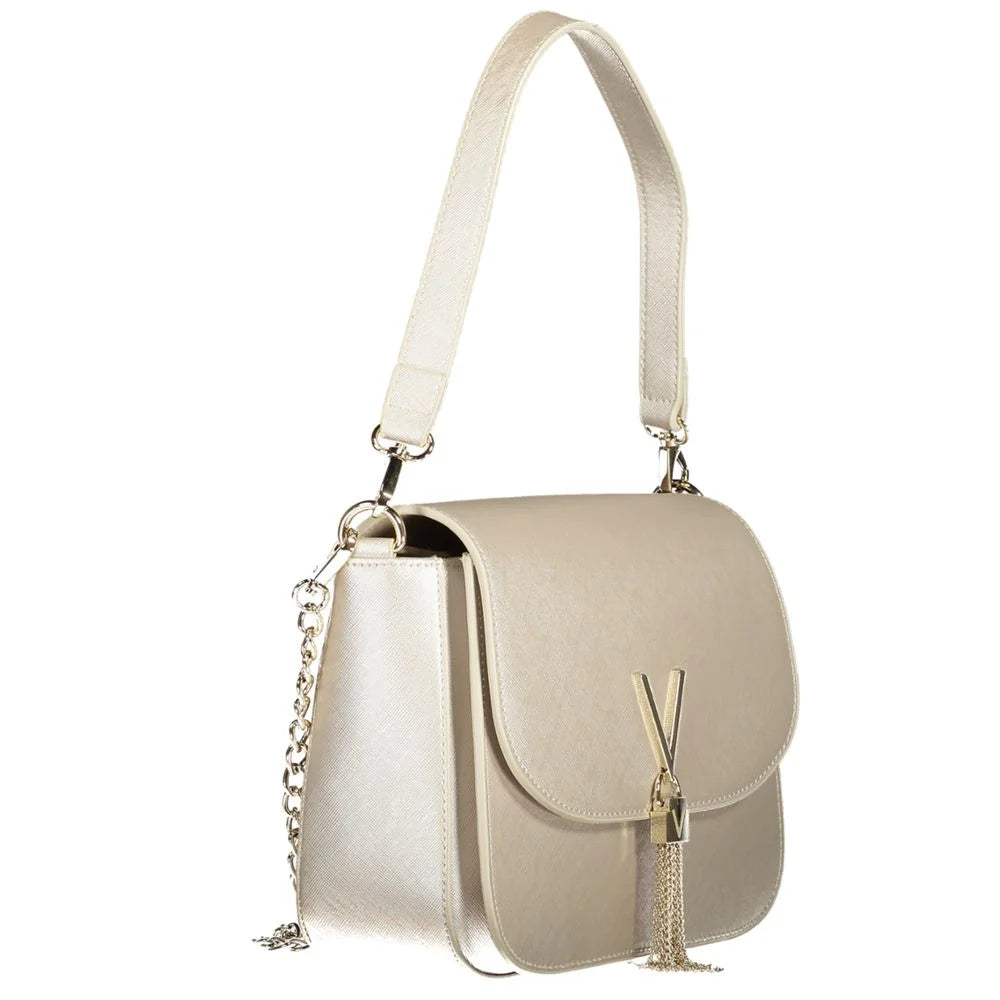 Mario Valentino Gray Polyethylene Handbag - Shoulder Bags