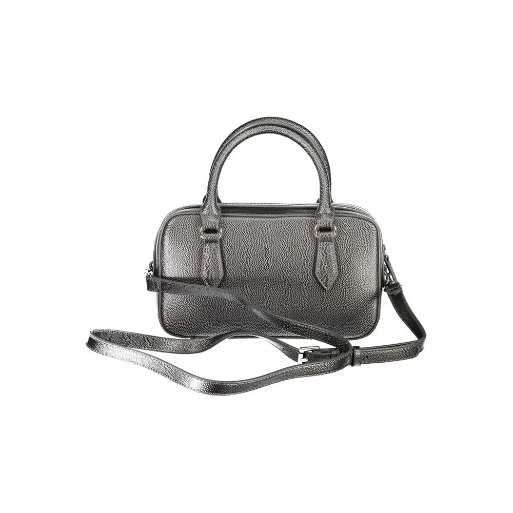 Mario Valentino Gray Polyethylene Handbag - Shoulder Bags